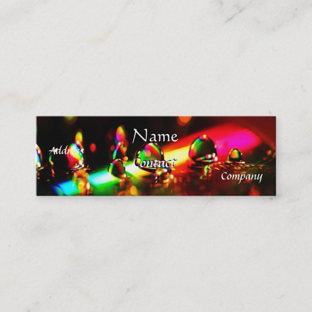 Mini DJ CD Cartão de visita I (Frente)