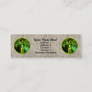 Mini Dryad Medallion Cartão de visita