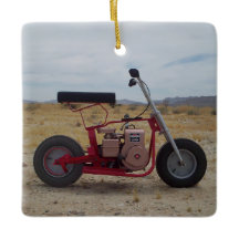 Mini enfeites de natal da bicicleta