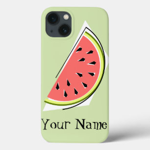 Mini estojo do iPad verde da Fatia de Watermelon