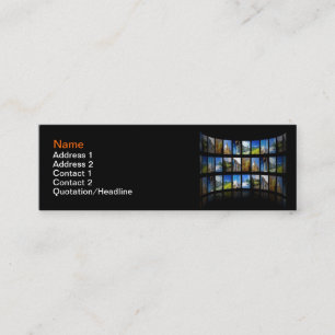 Mini Fotojornalista Cartão de visita