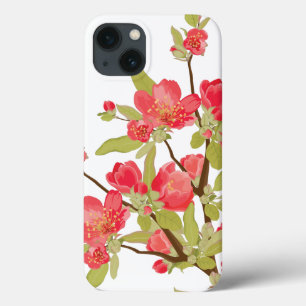 Mini gabinete iPad de floração rosa