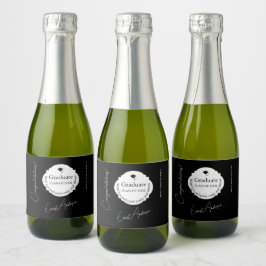 Mini Graduation Thank You Black & White