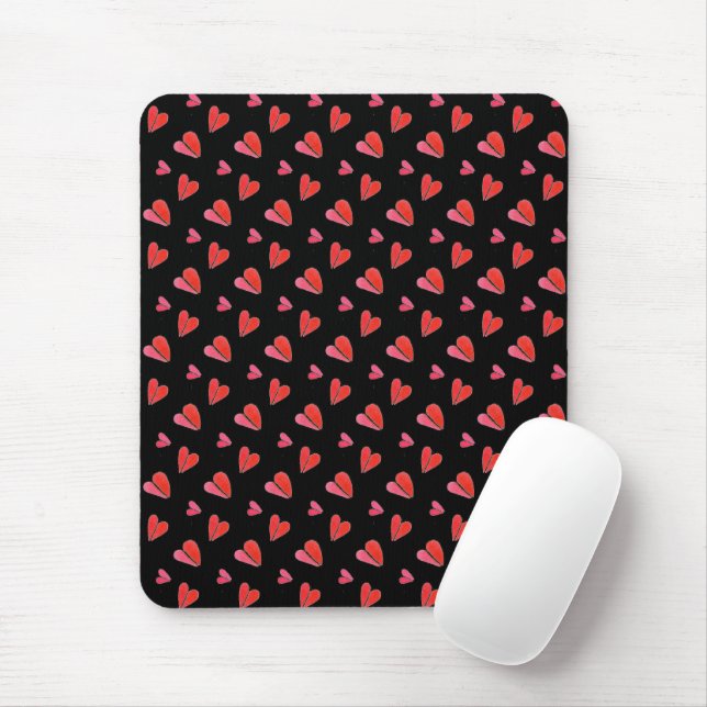 MINI HEARTS II Mousepad (Com mouse)