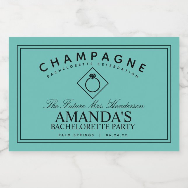 Mini Laboratório de Vinhos Espumantes de Festa de  (Rótulo Único)