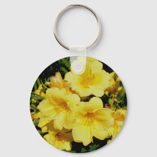 Mini lírios amarelo Chaveiro