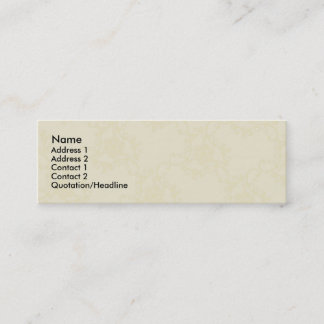 Mini Modelo de Cartão de visita de padrão