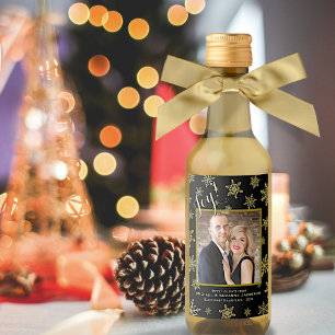 Mini Natal preto e Dourado