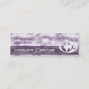 Mini O Lilac sonha o cartão de visita