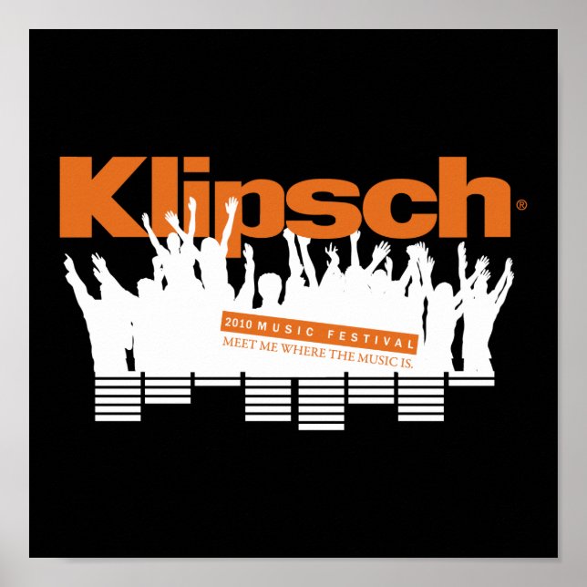 Mini Poster do Klipsch Music Festival 2010 (Frente)