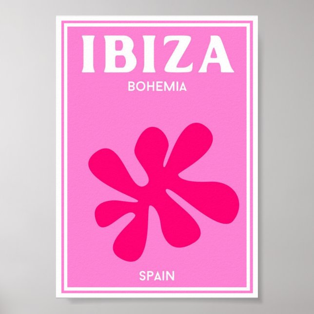 Mini Pôster - Ibiza Boêmia (Frente)