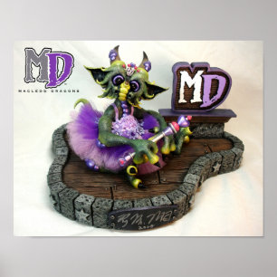 Mini Poster MD Princess Dragon 11"x14"