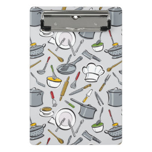 Mini Prancheta A cozinha utiliza ferramentas o teste padrão