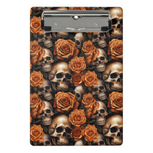 Mini Prancheta A Design 9 da Série Skull e Rosa