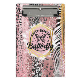 Mini Prancheta A miniárea de transferência da borboleta antissoci