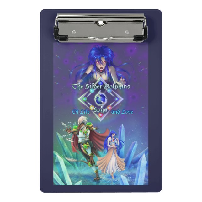 Mini Prancheta A saga dos golfinhos prateados (Frente)