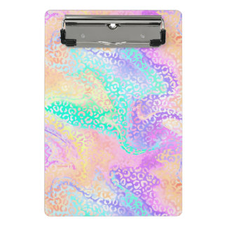 Mini Prancheta A Série Leopardo Iridescente Design 3