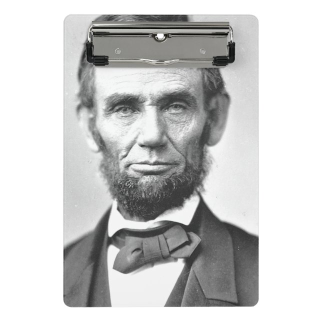 Mini Prancheta Abraham Lincoln (Frente)