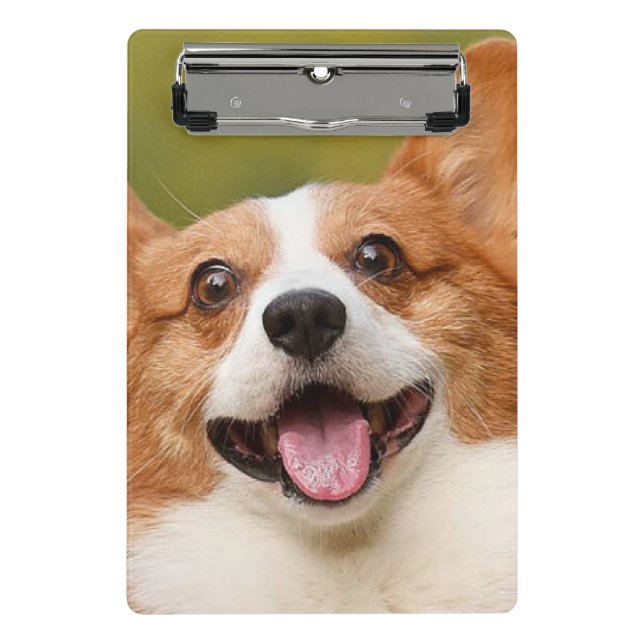 Mini Prancheta Adicionar Foto de Cão Personalizada Personalizada (Frente)