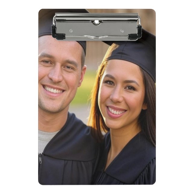Mini Prancheta Adicionar Foto de Formatura Personalizada (Frente)