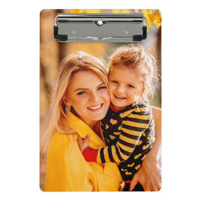 Mini Prancheta Adicionar Sua Própria Foto (Frente)