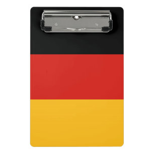 Mini Prancheta ALEMÃO FLAG COLORS + suas ideias