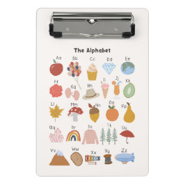 Mini Prancheta Alfabeto A a Z com Crianças de Imagens