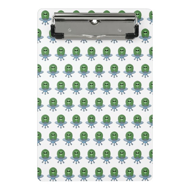 Mini Prancheta Alienígena em sua nave espacial (Frente)