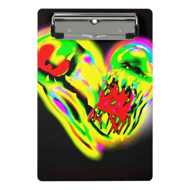 Mini Prancheta Amarelo de medusa brilhante (Frente)