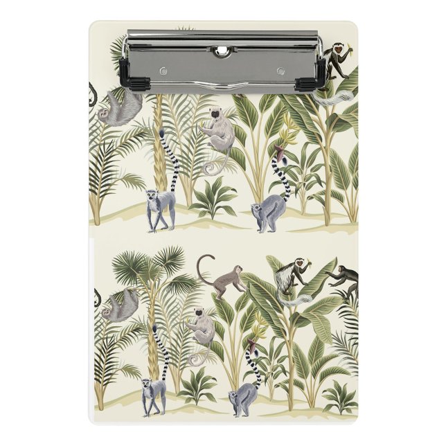 Mini Prancheta Animais Selvagens (Jungle Style Clipboard!)