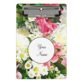 Mini Prancheta Aquarela floral elegante