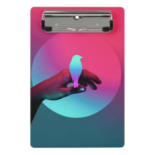 Mini Prancheta área de transferência abstrato