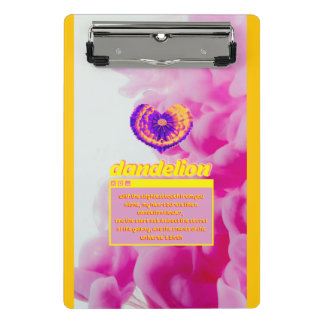 Mini Prancheta Área de transferência artística-soft-feminina-espi