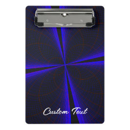 Mini Prancheta Área de Transferência Mini Folha de Destaque Azul