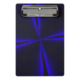 Mini Prancheta Área de Transferência Mini Folha de Destaque Azul