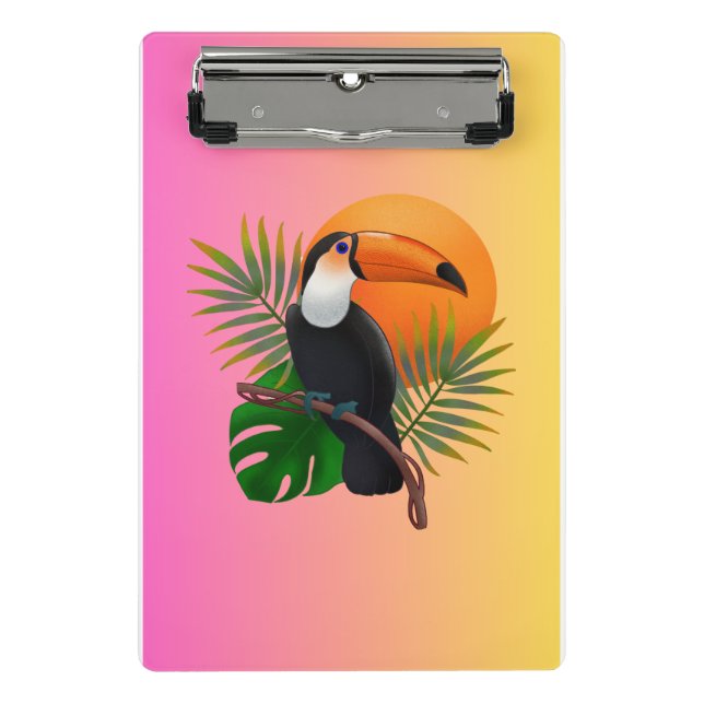Mini Prancheta Área de Transferência Toucan (Frente)