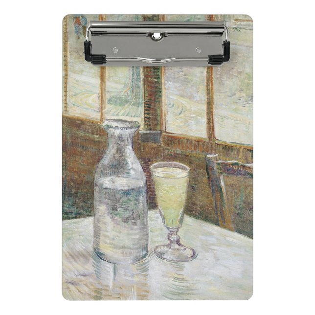 Mini Prancheta Arte Clássica de Van Gogh Café Absinto Paris (Frente)
