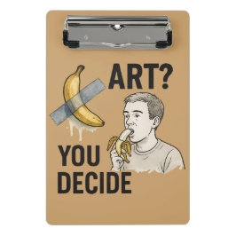 Mini Prancheta Arte ou Snack? Debate sobre a Banana