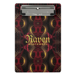 Mini Prancheta Artes Douradas Góticas e Artes Escuras