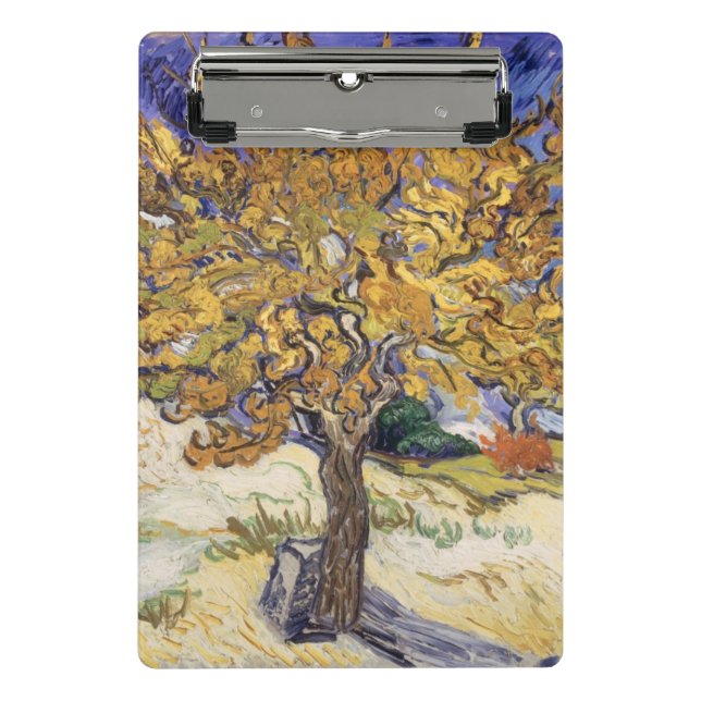 Mini Prancheta Árvore de Mulberry de Vincent van Gogh |, 1889 (Frente)