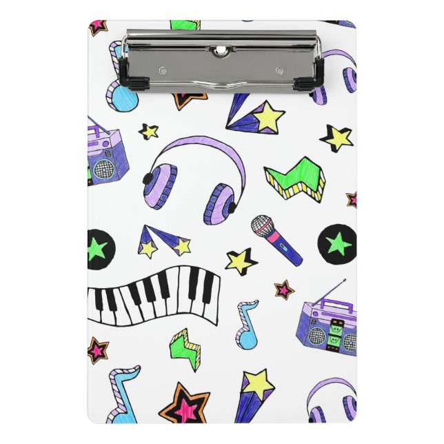 Mini Prancheta Aumente a música (Frente)