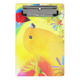 Mini Prancheta Aves Fantásticas