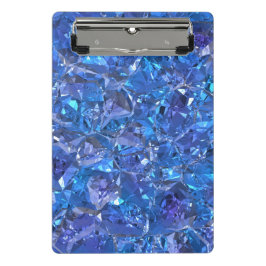 Mini Prancheta Azul Cristal e Roxo