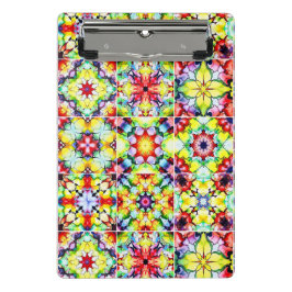 Mini Prancheta Azulejos do Mediterrâneo, Azulejos de Tinta Álcool