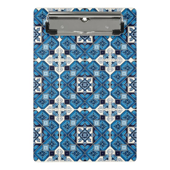 Mini Prancheta Azulejos do Mediterrâneo, Portugal, Azulejo, Majol (Frente)