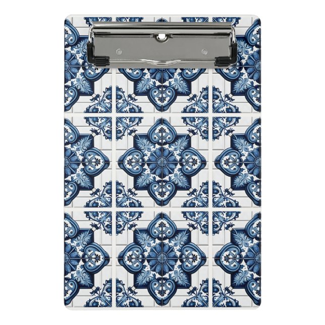 Mini Prancheta Azulejos do Mediterrâneo, Portugal, Azulejo, Majol (Frente)