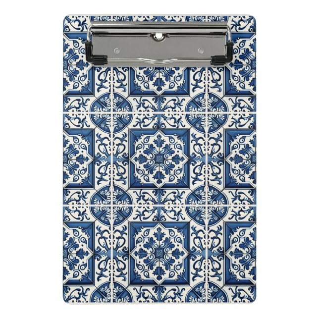 Mini Prancheta Azulejos do Mediterrâneo, Portugal, Azulejo, Majol (Frente)