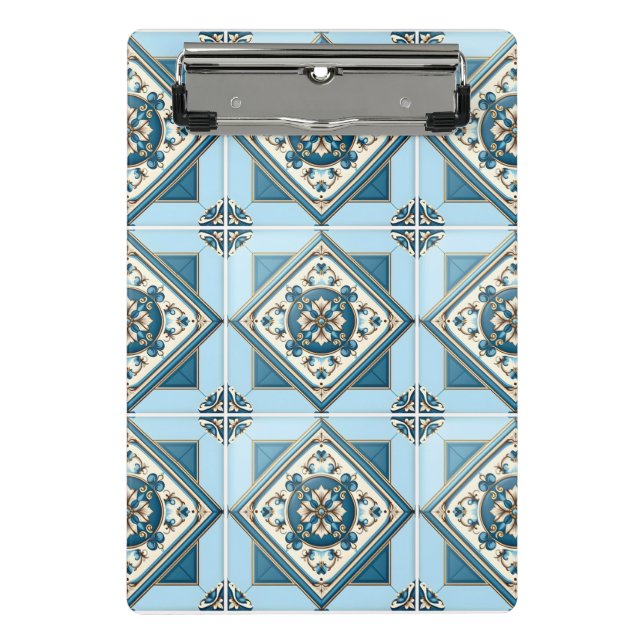 Mini Prancheta Azulejos do Mediterrâneo, Portugal, Azulejo, Majol (Frente)