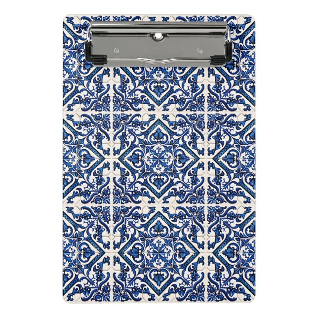 Mini Prancheta Azulejos do Mediterrâneo, Portugal, Azulejo, Majol (Frente)