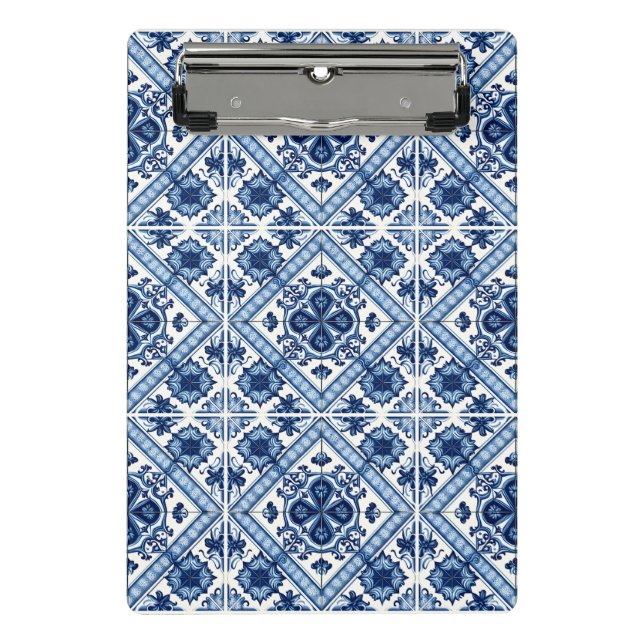 Mini Prancheta Azulejos do Mediterrâneo, Portugal, Azulejo, Majol (Frente)